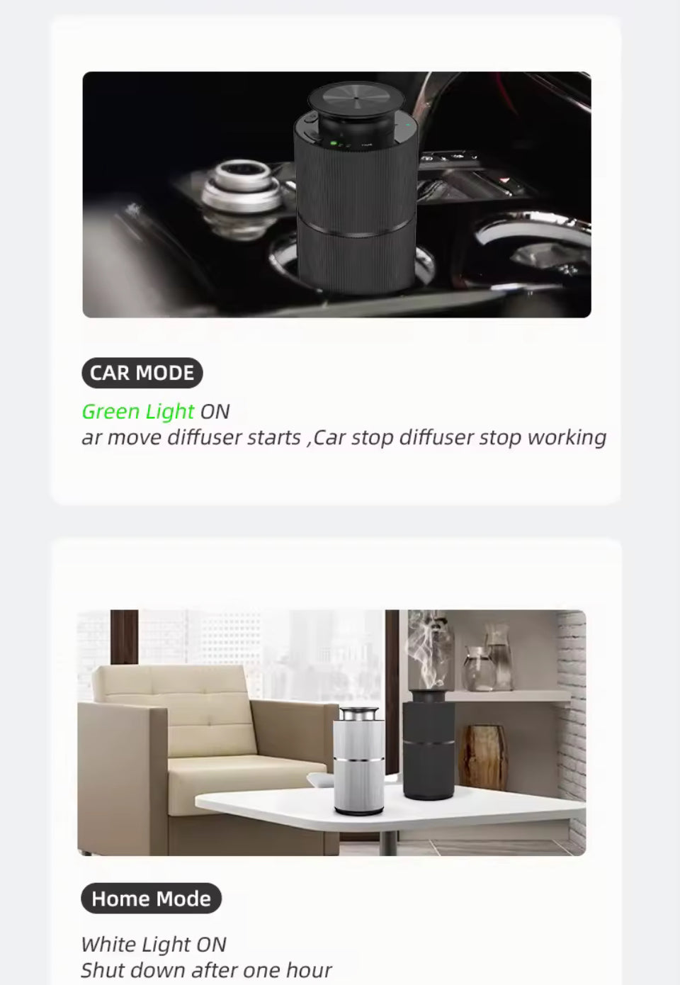 Smart Car Diffuser